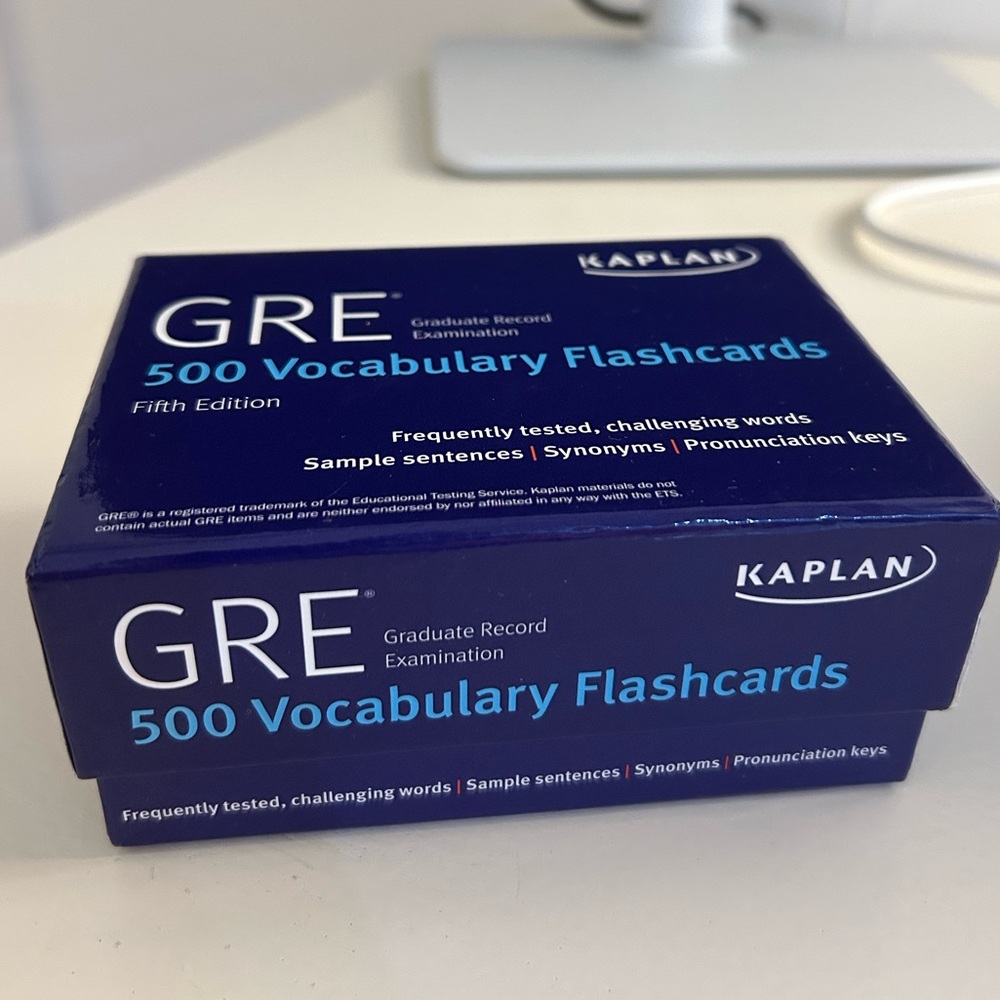 Kaplan GRE flashcards vocab